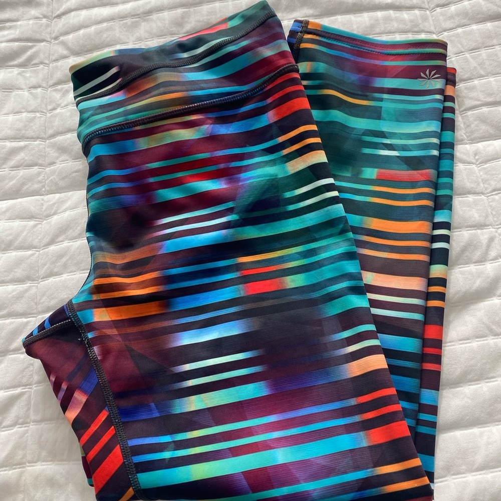 Athleta crop leggings size M like new